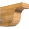 Ekena Millwork Del Monte Rough Sawn Rafter Tail, Western Red Cedar, 6"W x 12"H x 18"L RFT06X12X18DEL00RWR - alternate 1